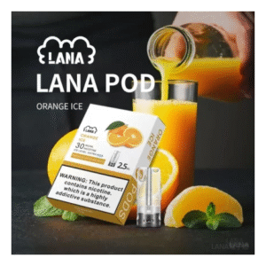 LANA拉娜電子菸一代煙彈 換彈設計 2.5mlX3枚入|橙汁