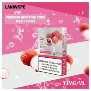 LANA拉娜電子菸一代煙彈 換彈設計 2.5mlX3枚入|荔枝