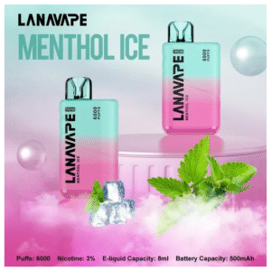 LANA拉娜電子煙一次性拋棄式|Lana Bar BC6000 Puffs|勁爽薄荷